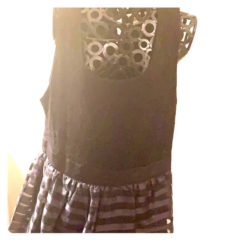 A fun, black mini dress for any occasion